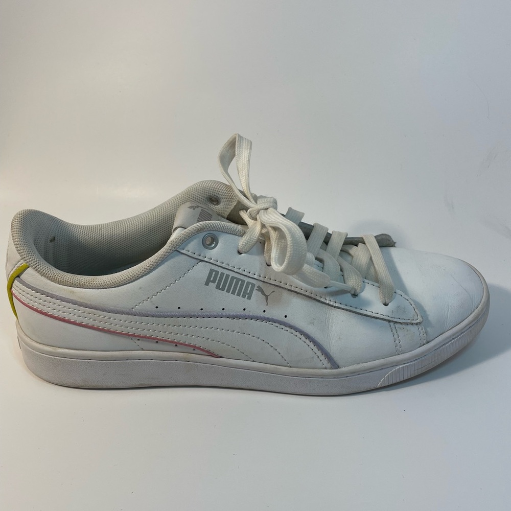 PUMA Shoes - White w/Purple, Pink & Yellow Accents! Comfort Meets Style! Size 9!